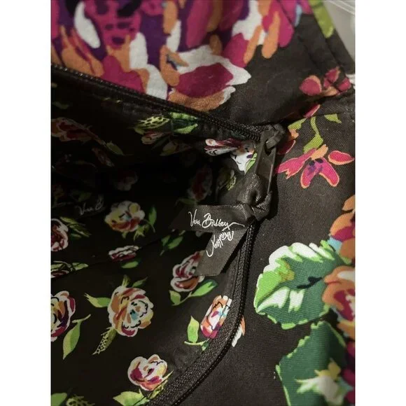 Vera Bradley English Retired Rose Shoulder Bag - Picture 3 of 4